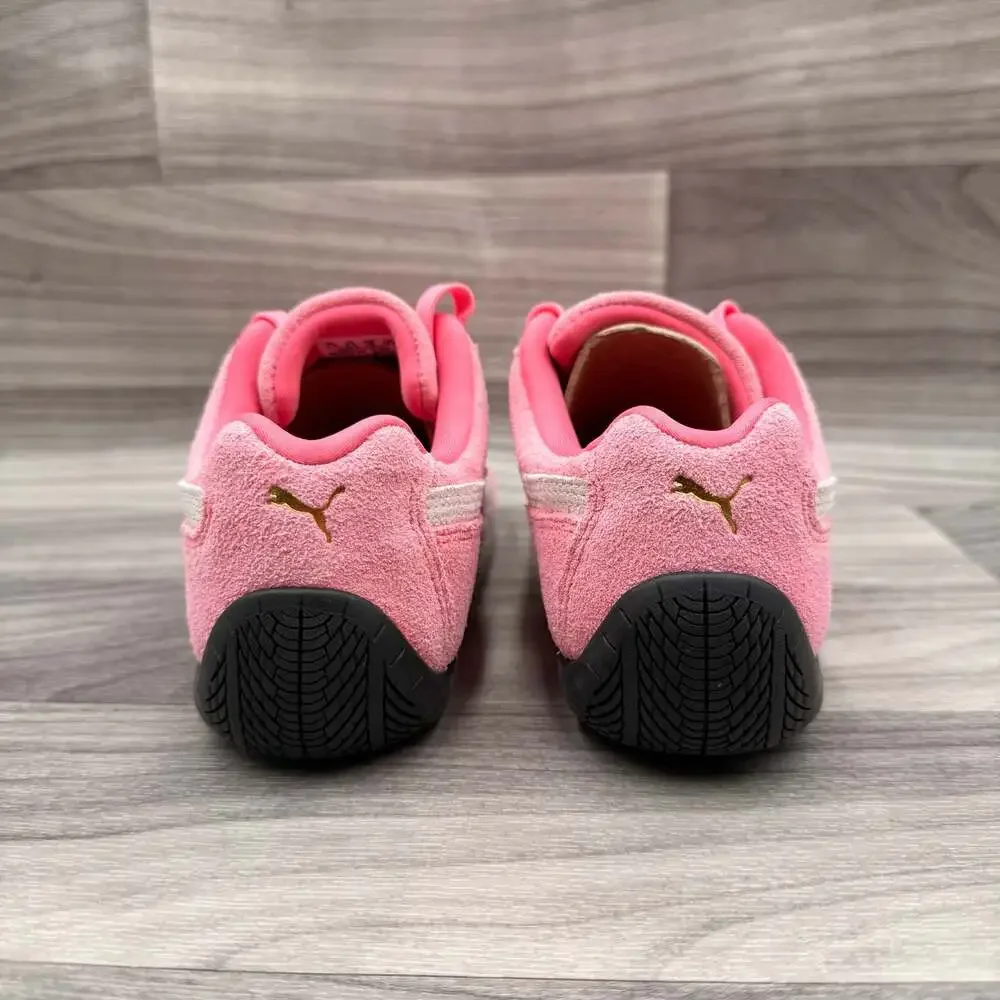Puma NWOT Speedcat OG Big Kid 'Magic Rose' - Pink and White Suede Sneakers